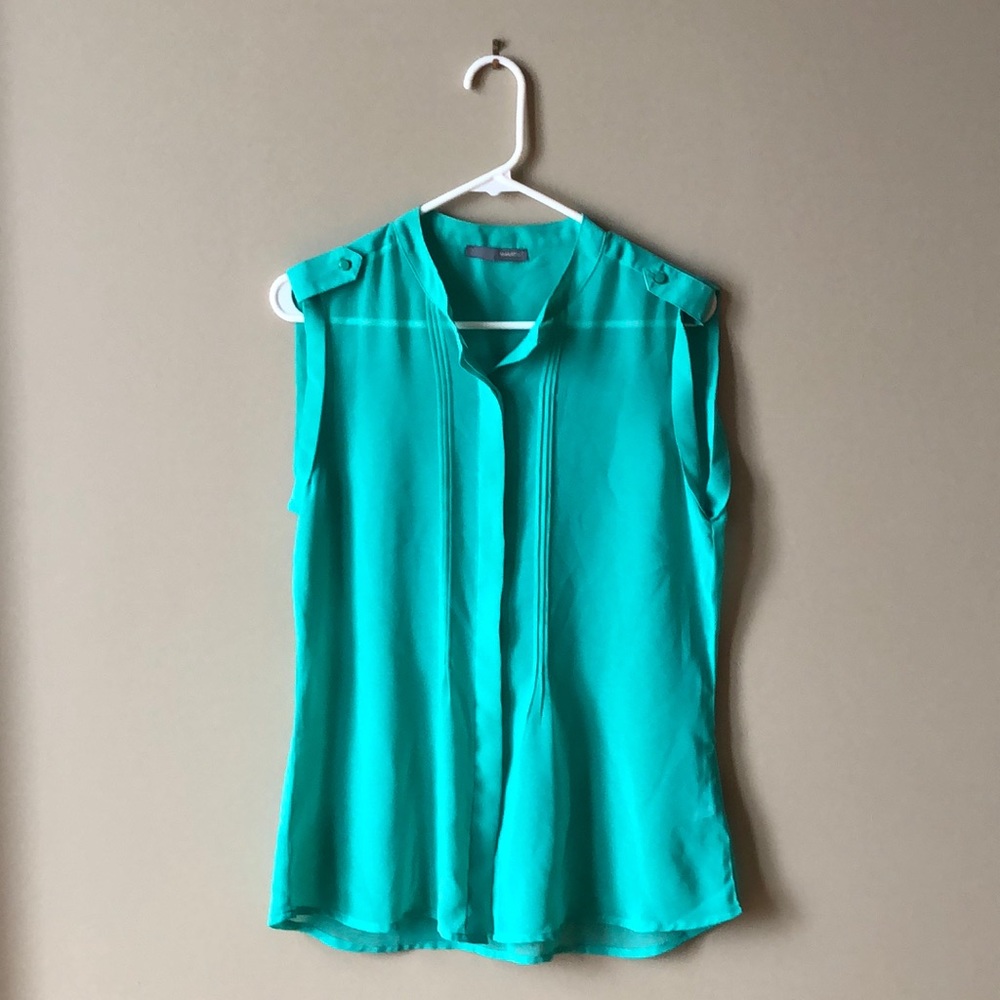 Smart Set 👚 Teal Sleeveless Top